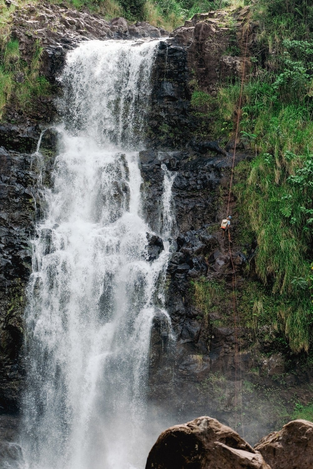 Waterfall Rappelling