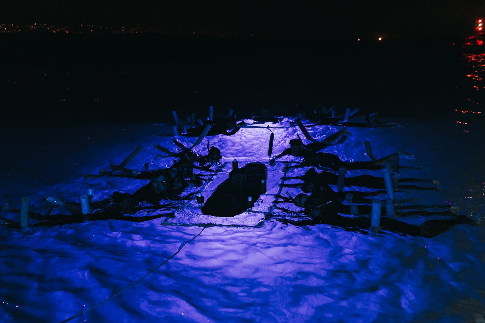 Manta Ray Night Snorkel Maheli Heli